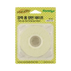 [폼텍] BS-512 강력폼양면테이프(24mm*3M)